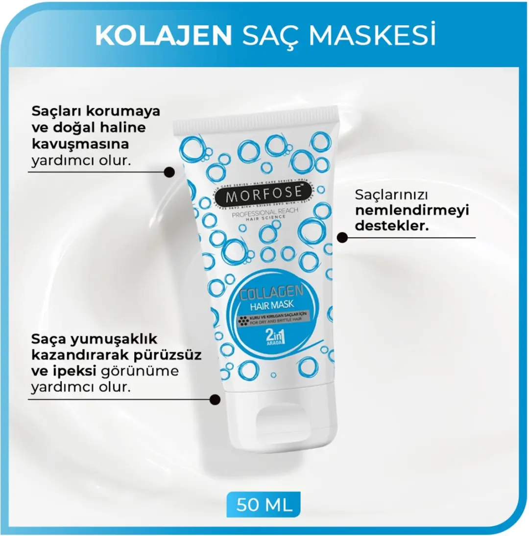 Morfose Collagen Hair Mask 50 Ml