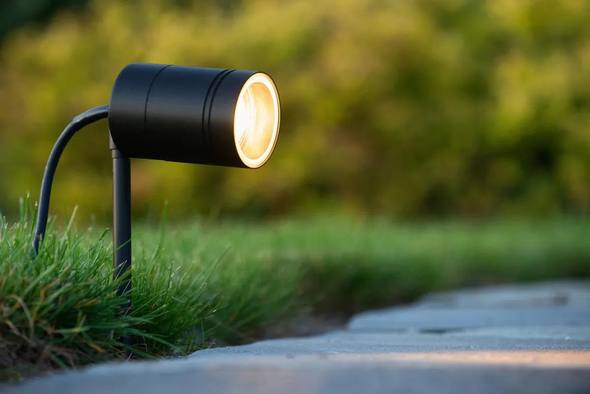 Lucide ARNE-LED Tuinspot GU10 5W 2700K - Zwart