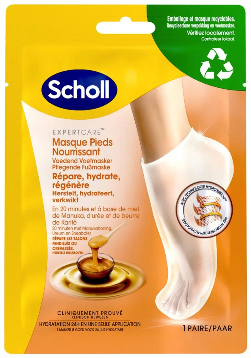 Scholl ExpertCare Manuka Honing Voetmasker