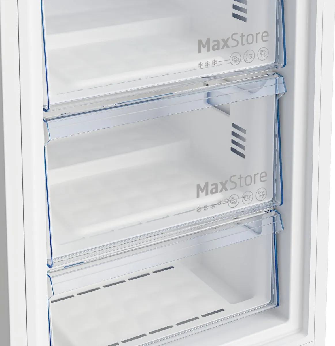 Beko B3RFNE274W Vriezer - 220L - 5 Vakken - 13 kg