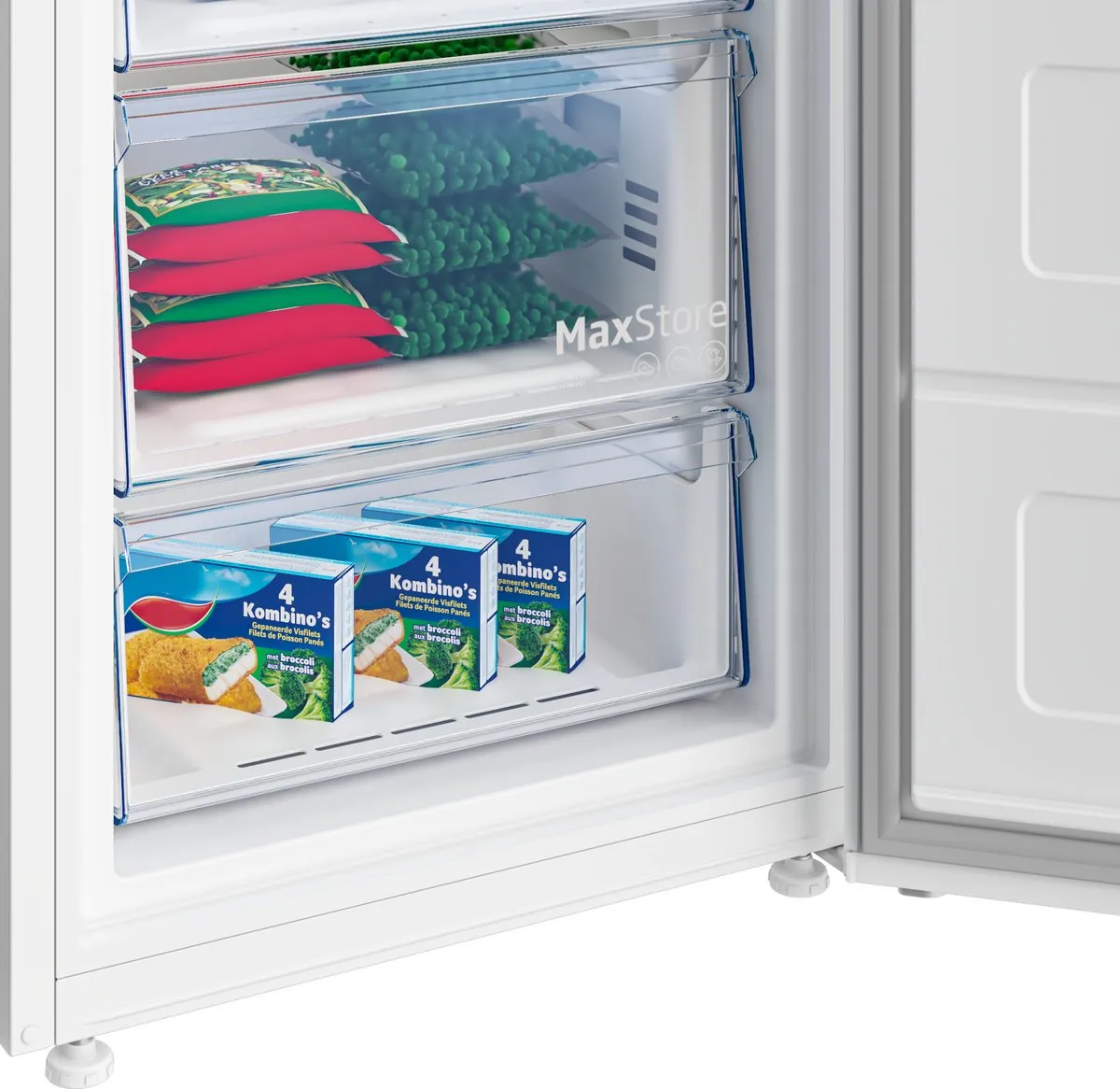 Beko B3RFNE274W Vriezer - 220L - 5 Vakken - 13 kg
