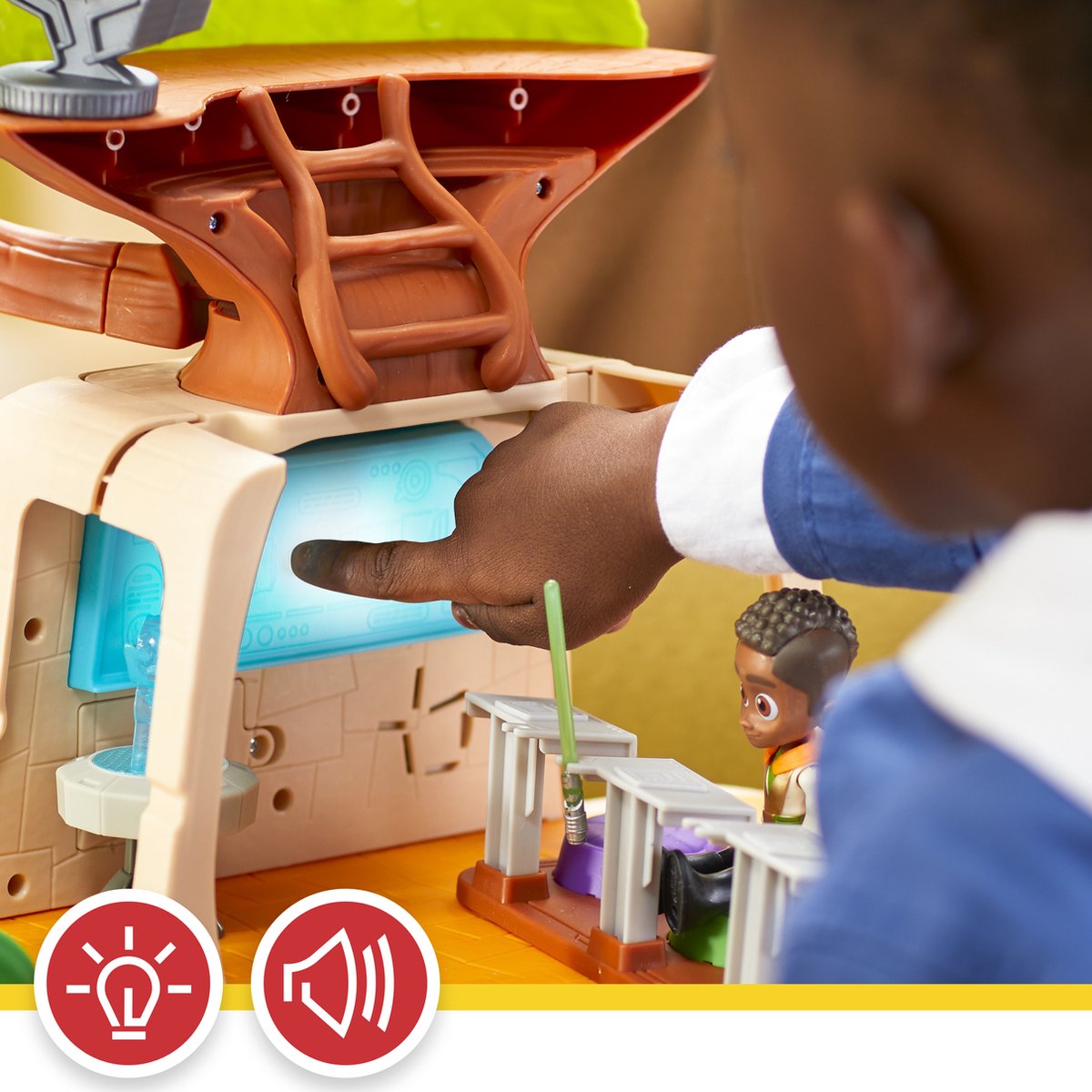 Hasbro Star Wars Young Jedi Tenoo Temple Speelset + Licht En Geluid