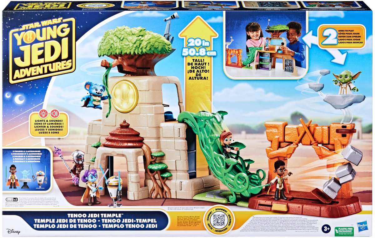 Hasbro Star Wars Young Jedi Tenoo Temple Speelset + Licht En Geluid