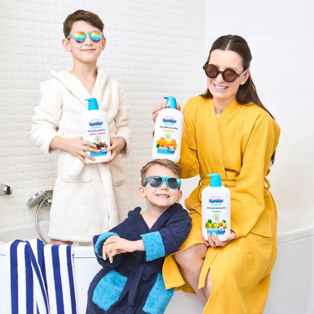 Bambino Family Gel Under Shower Mirabelka 1000ml