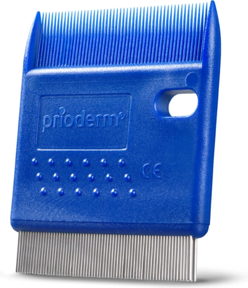 Prioderm Luizen- en Netenkam - Blauw