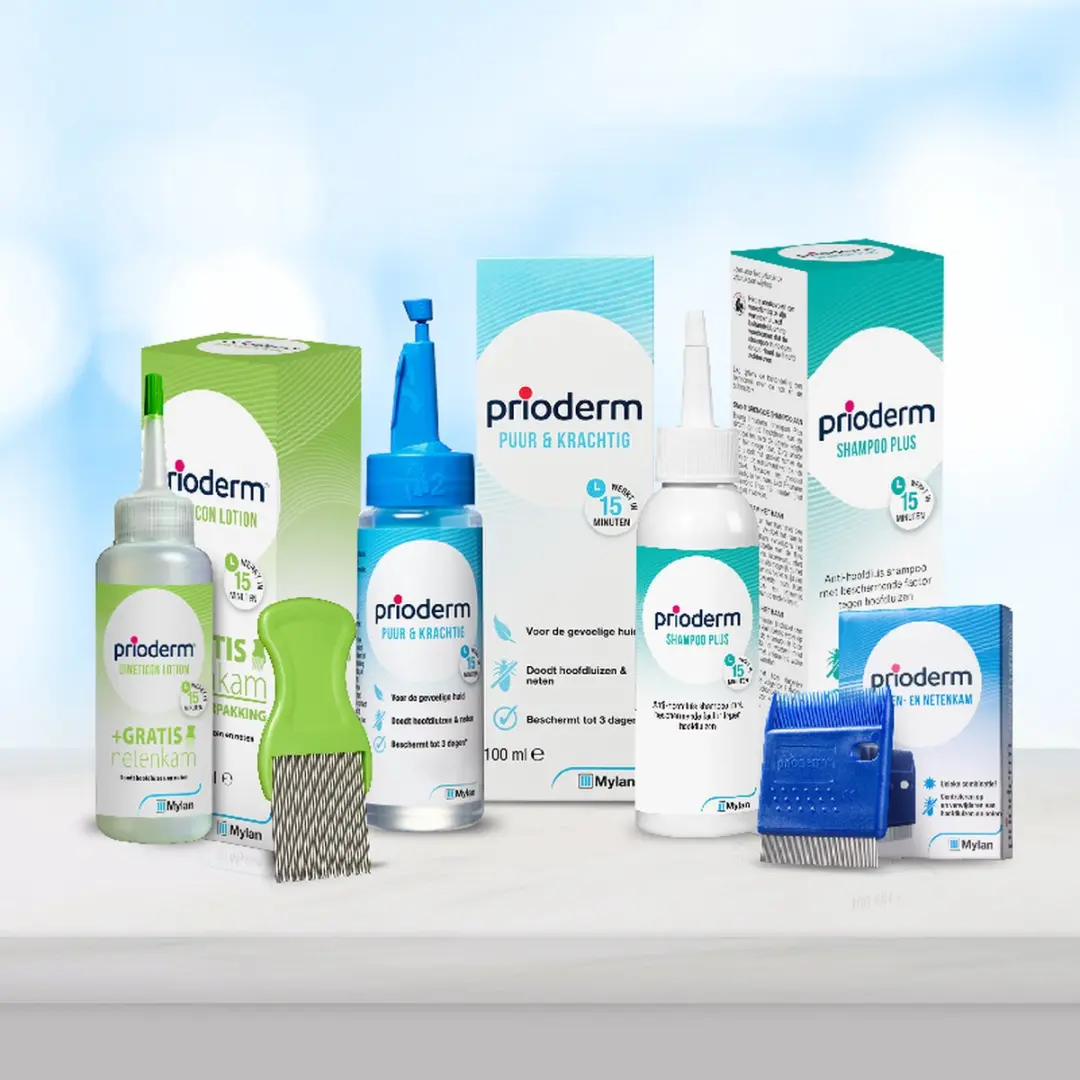 Prioderm Luizen- en Netenkam - Blauw