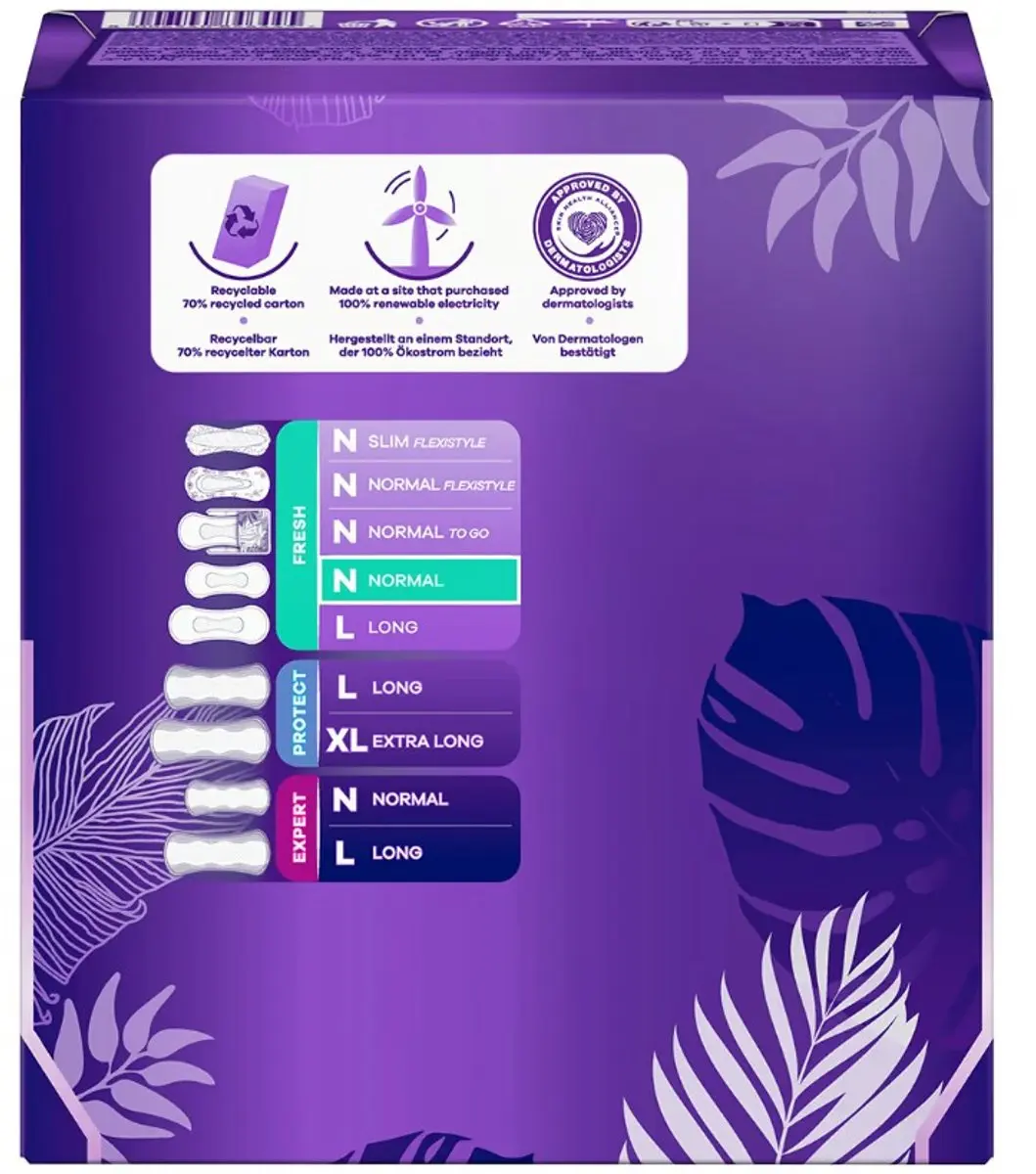Always Daily Fresh Inlegkruisjes Normal - 4x76 Stuks