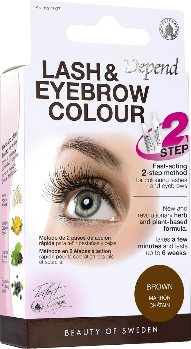 Depend Lash & Eyebrow Colour Bruin - 3,5ml