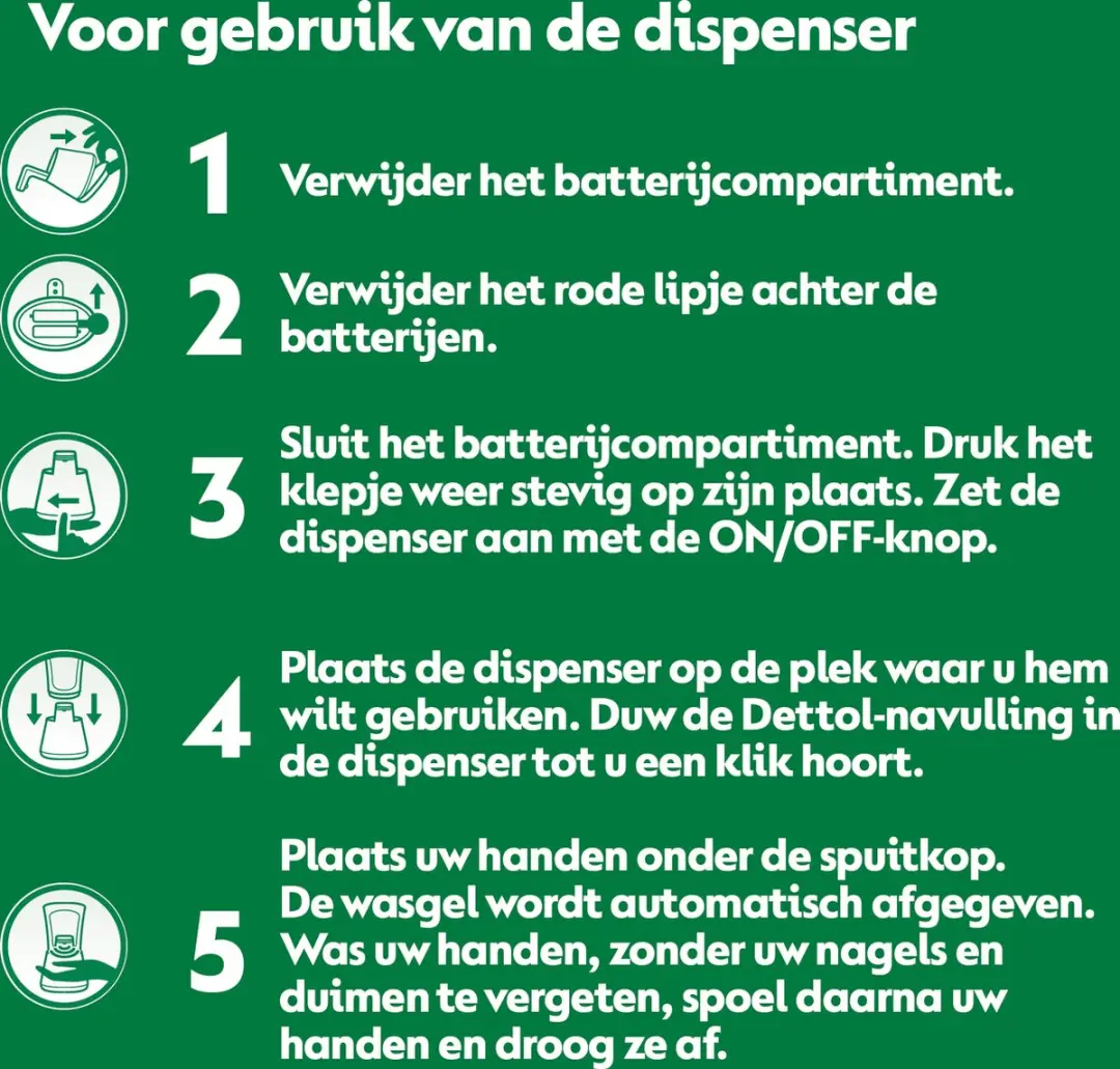 Dettol Automatische Zeepdispenser 250ml - No Touch - Aloë Vera
