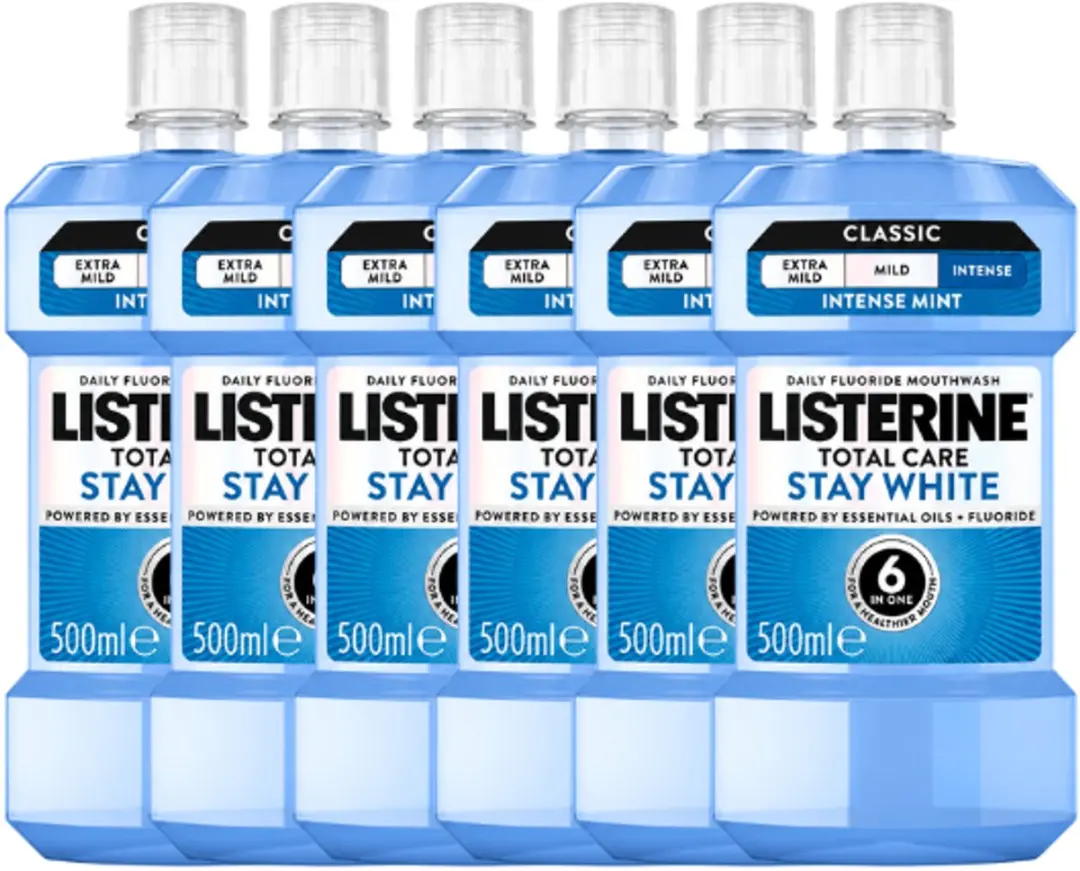 Listerine Total Care Stay White Mondwater
