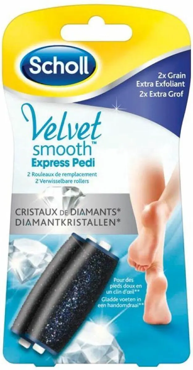 Scholl Velvet Smooth Refill - 2 Stuks