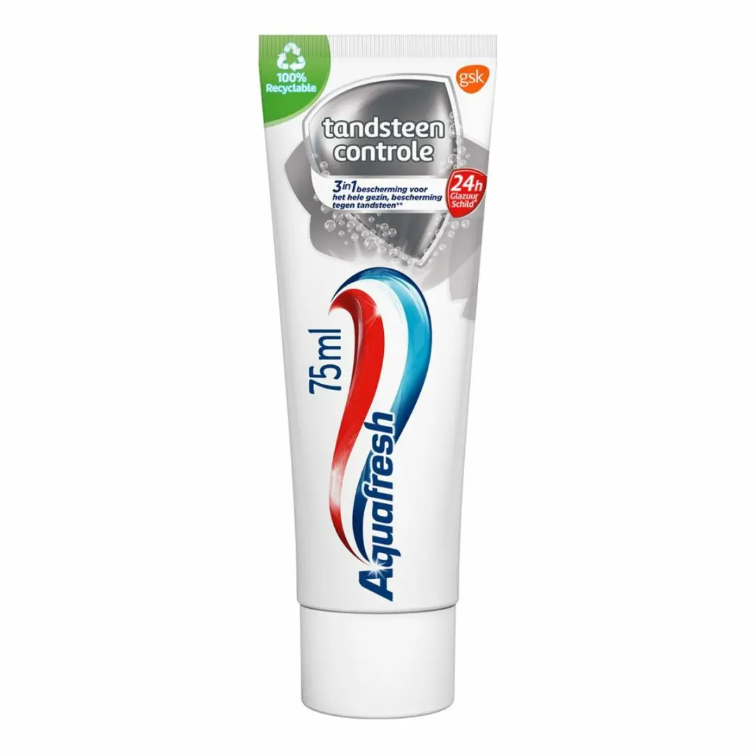 Aquafresh Tandpasta Tandsteen Controle 150ml - 2 Stuks