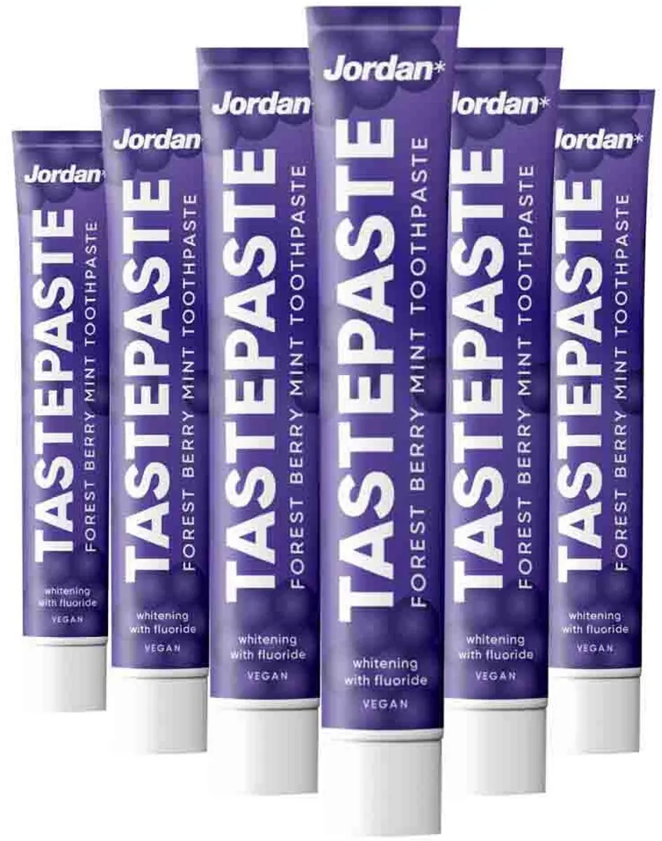 Jordan Tastepaste Forest Berry Mint - 6x50ml