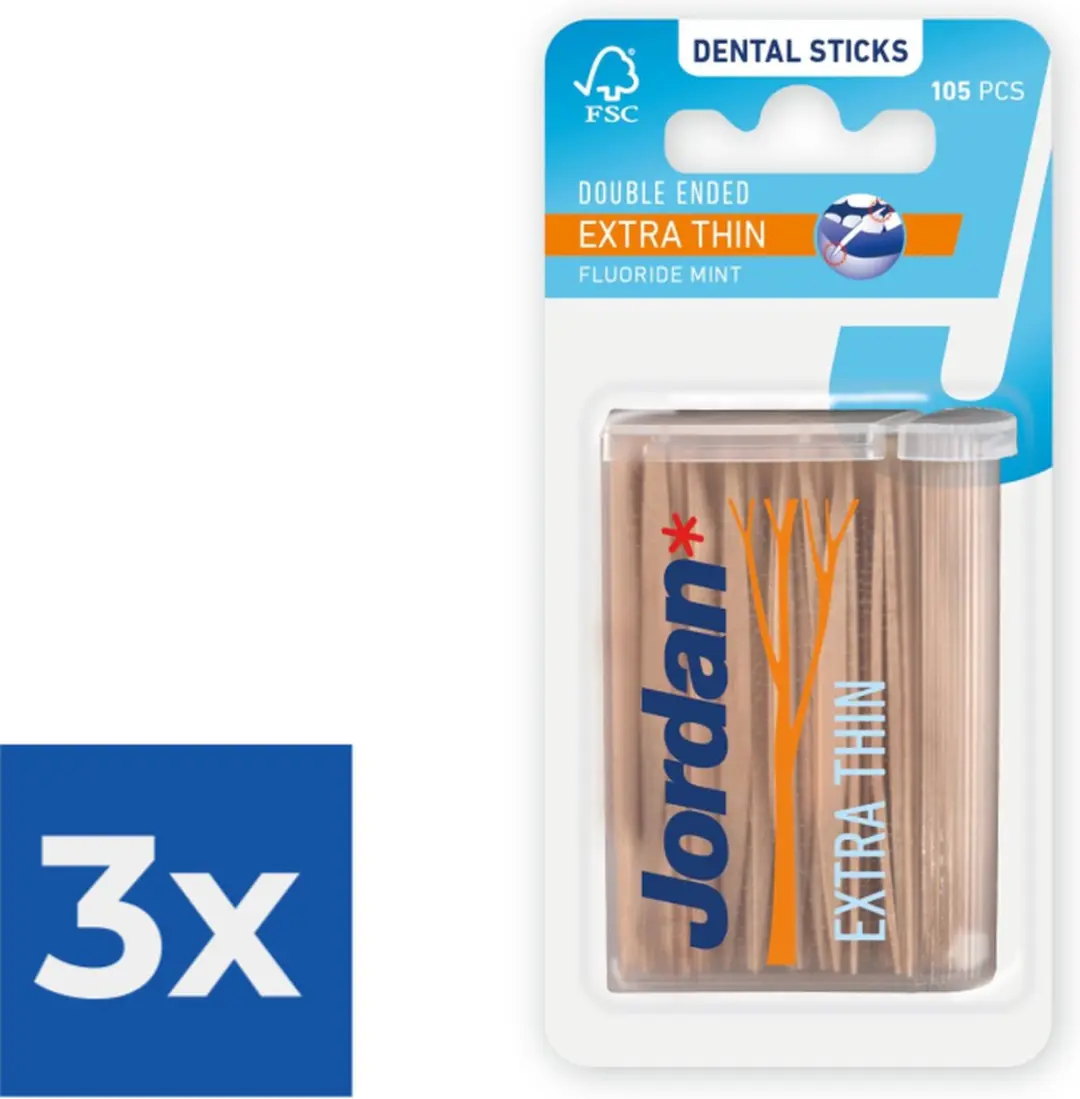 Jordan Dental Sticks Extra Thin 140ST