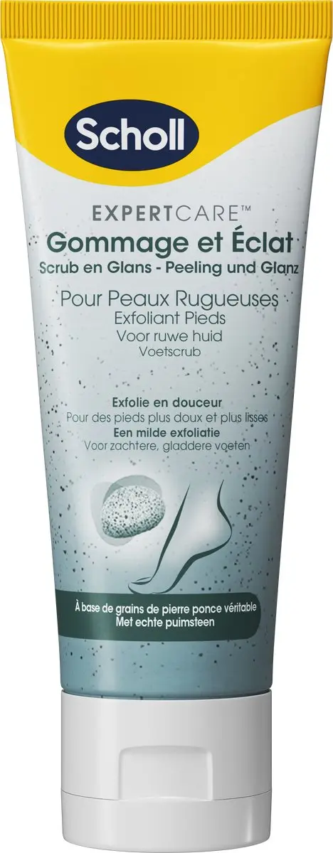 Scholl Voetscrub Scrub & Glans 75ml