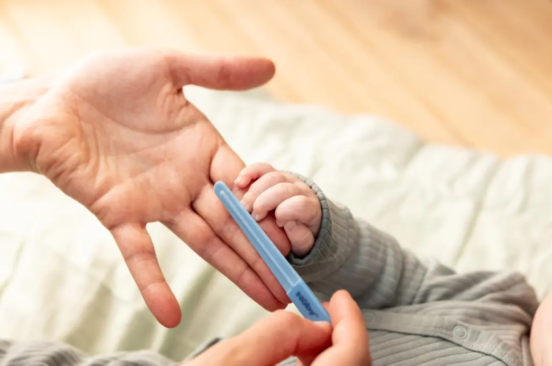 Nûby Manicureset Baby Blauw - Nagelschaartje Vijltje Knipper