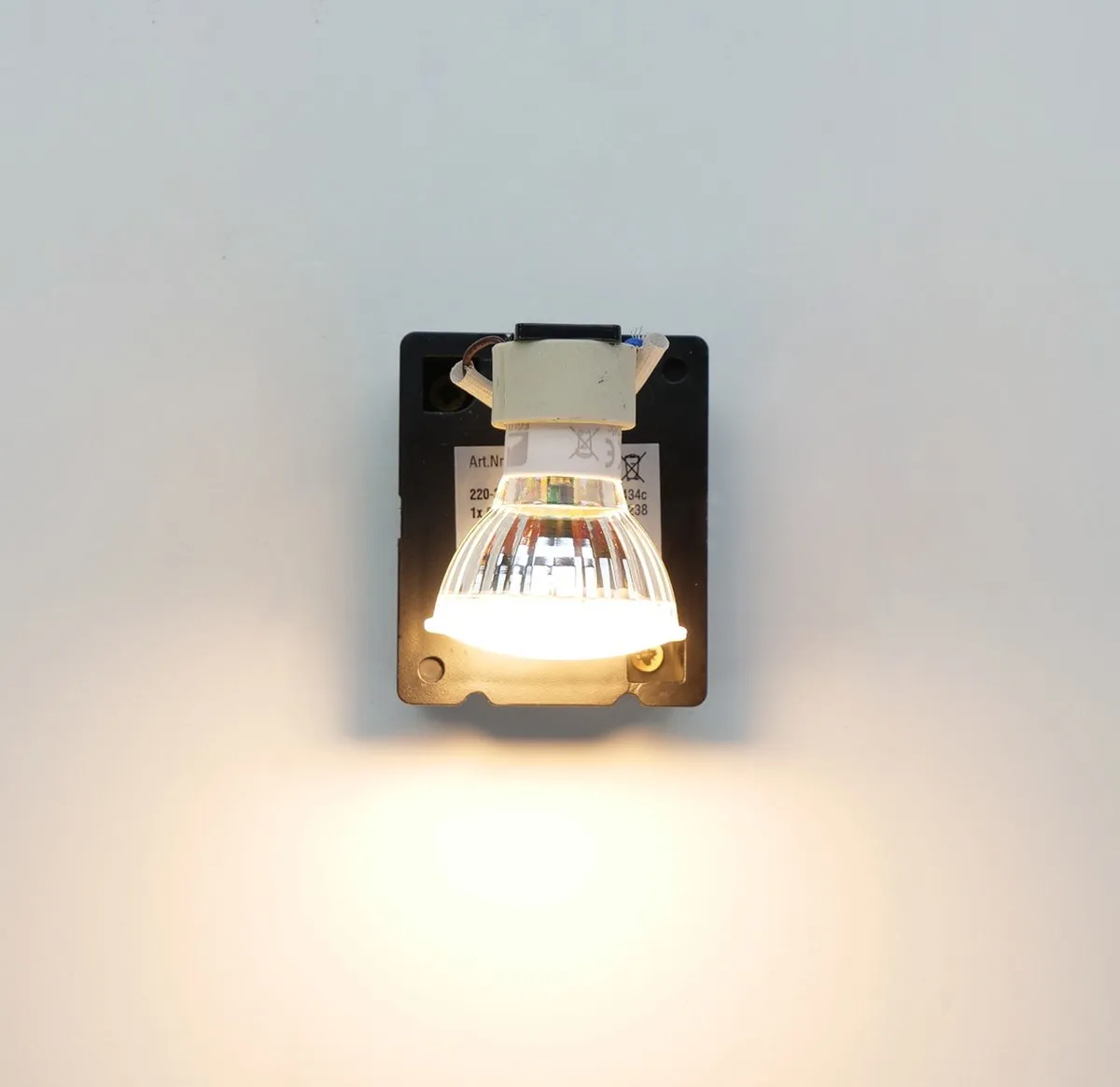 Eglo Jabaga Wandlamp GU10 - 2 Lichtpunten - Zwart