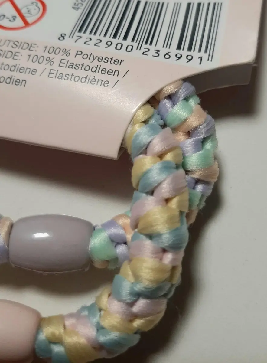 Zenner Braidies Kids Armband & Haarelastiek - Pastelkleuren