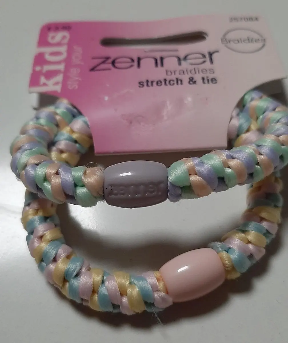 Zenner Braidies Kids Armband & Haarelastiek - Pastelkleuren
