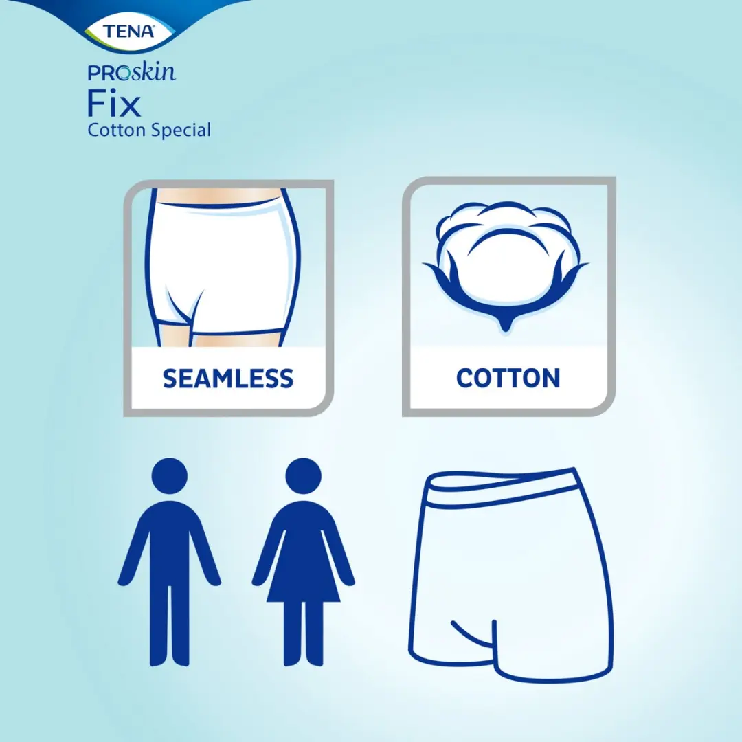 TENA Fix Cotton Special Large - 1 Stuk
