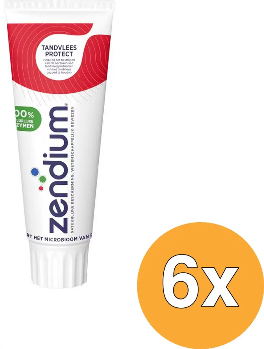 Zendium Tandpasta Tandvlees Protect - 6 x 75ml