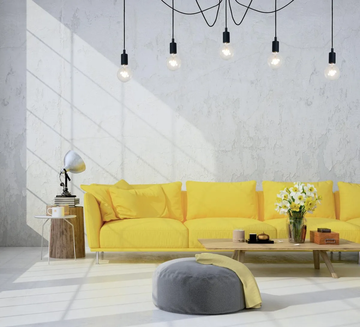 Lucide FIX Hanglamp 5xE27 - Zwart