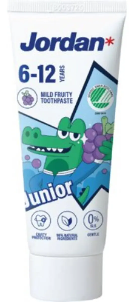 Jordan Tandpasta Junior 50ml - 8 Stuks
