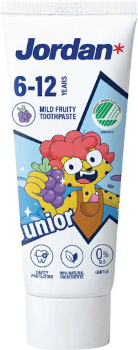 Jordan Tandpasta Junior 50ml - 8 Stuks