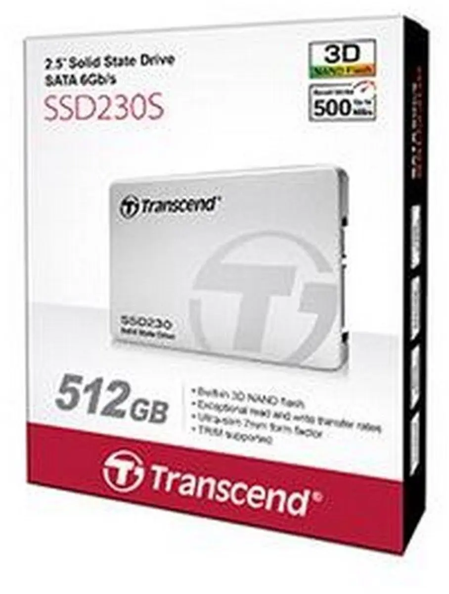 Transcend SSD230S 512GB 2.5" SATA III TLC SSD