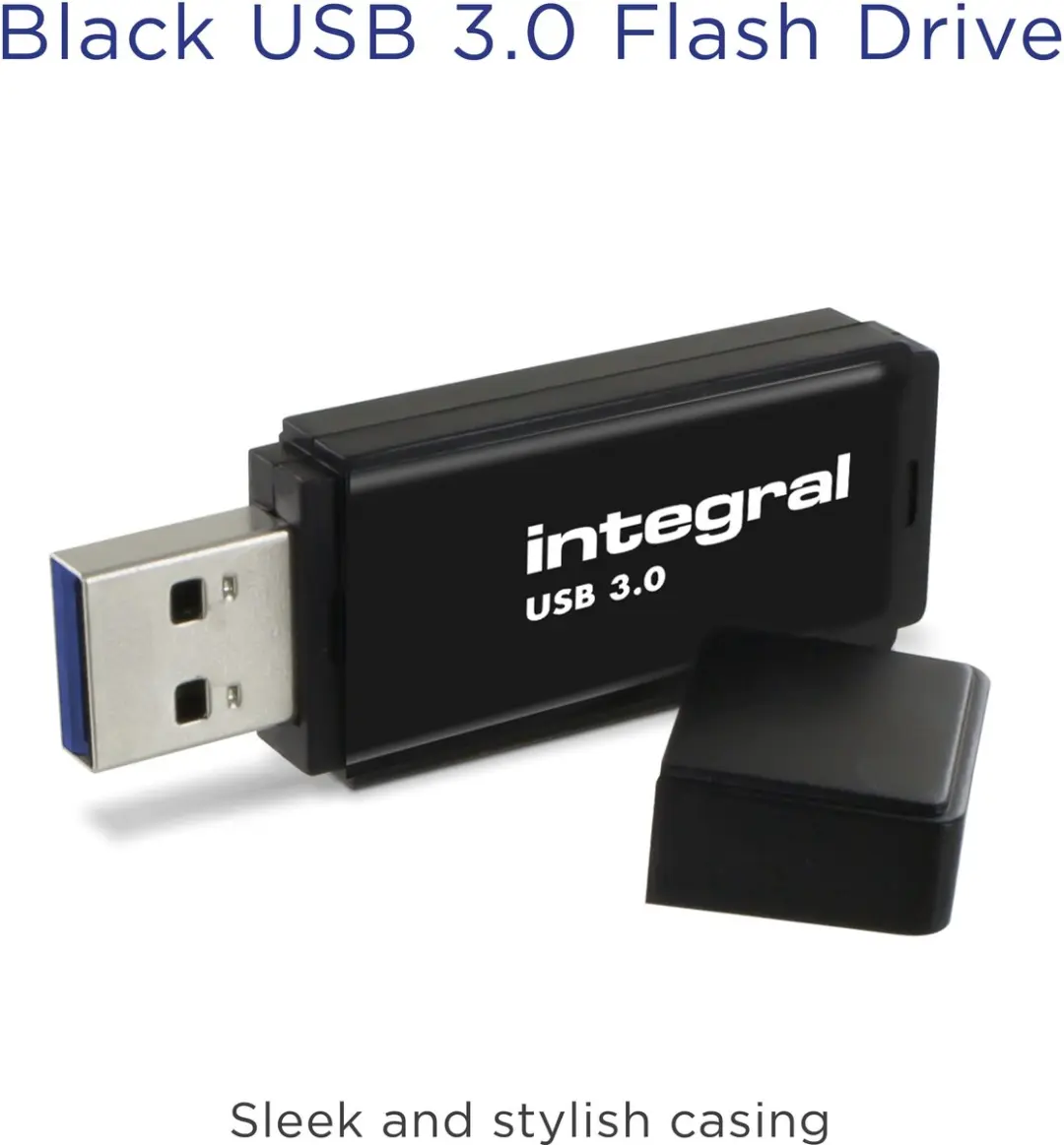 Integral INFD1TBBLK3.0 USB Flash Drive 1TB - Zwart