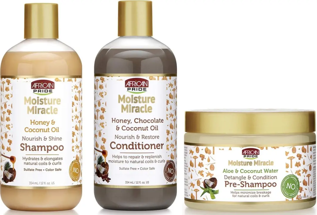 African Pride Moisture Miracle Care Set