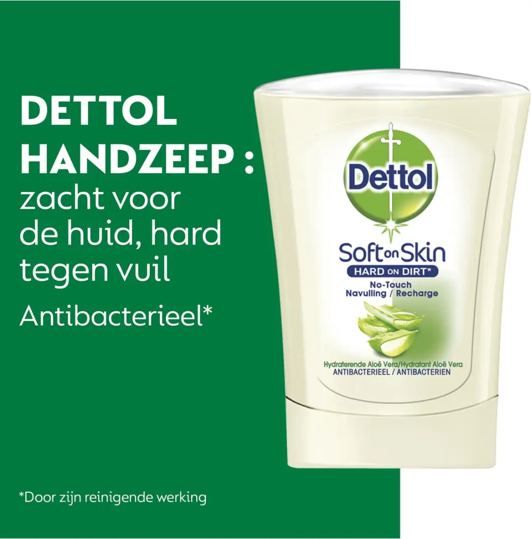 Dettol Handzeep Navulling Aloë Vera 250ml