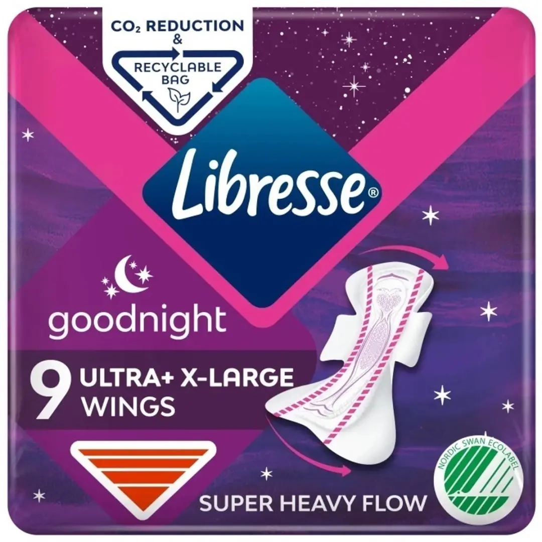 Libresse Ultra Goodnight Maandverband XL