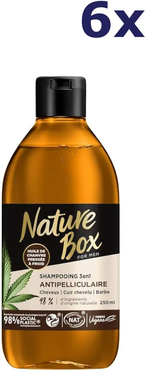 Nature Box 3-in-1 Anti-Roos Shampoo 250ml
