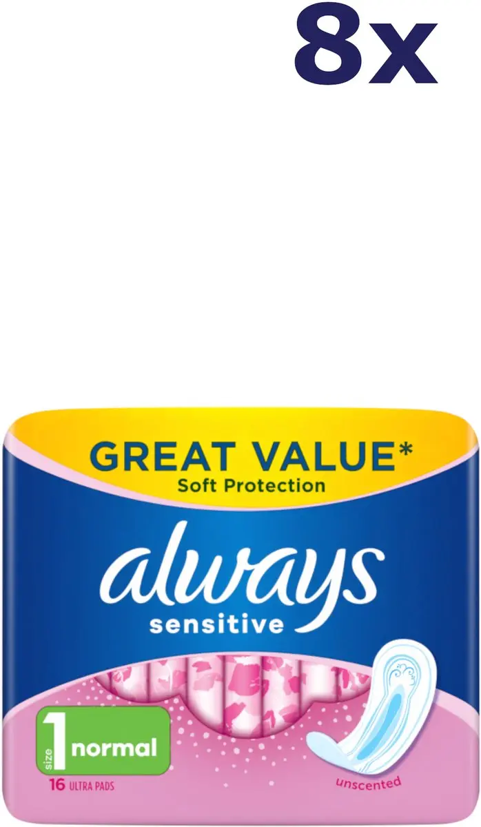 Always Sensitive Maandverband Normal