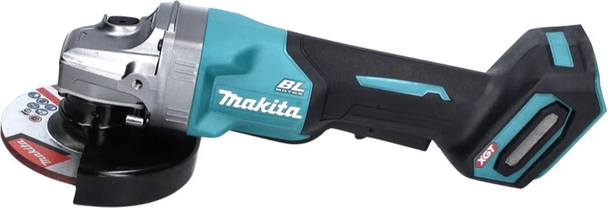 Makita GA 016 GM1 Haakse Slijper 40V Max - 125mm - 1x 4,0Ah Accu