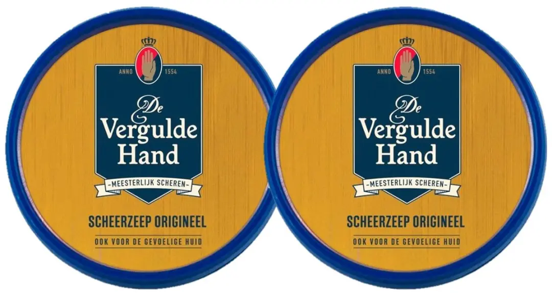 De Vergulde Hand Scheerkuip 2 Stuks
