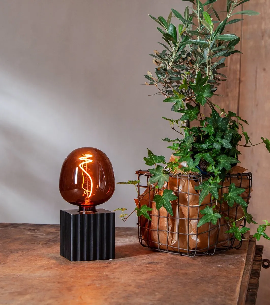 Eglo LED Lamp E27 G125 Cognac - 4W 2000K - Ø12,5cm