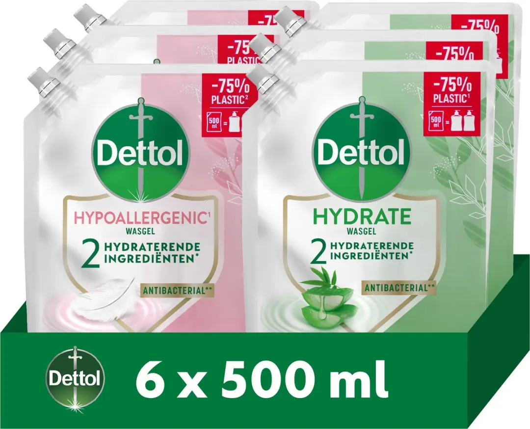 Dettol Navulling Handzeep 3L