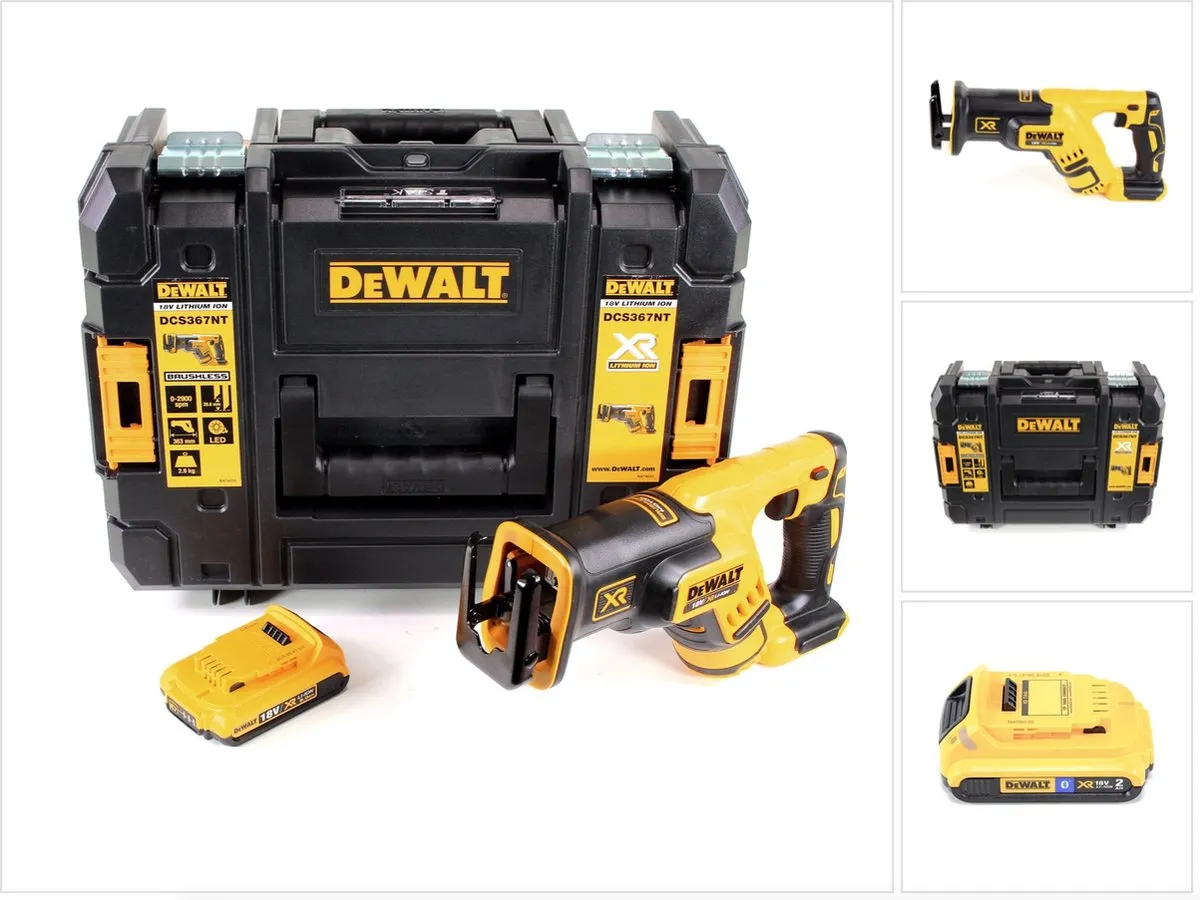 DeWalt DCS 367 NT Reciprozaag 18V Brushless