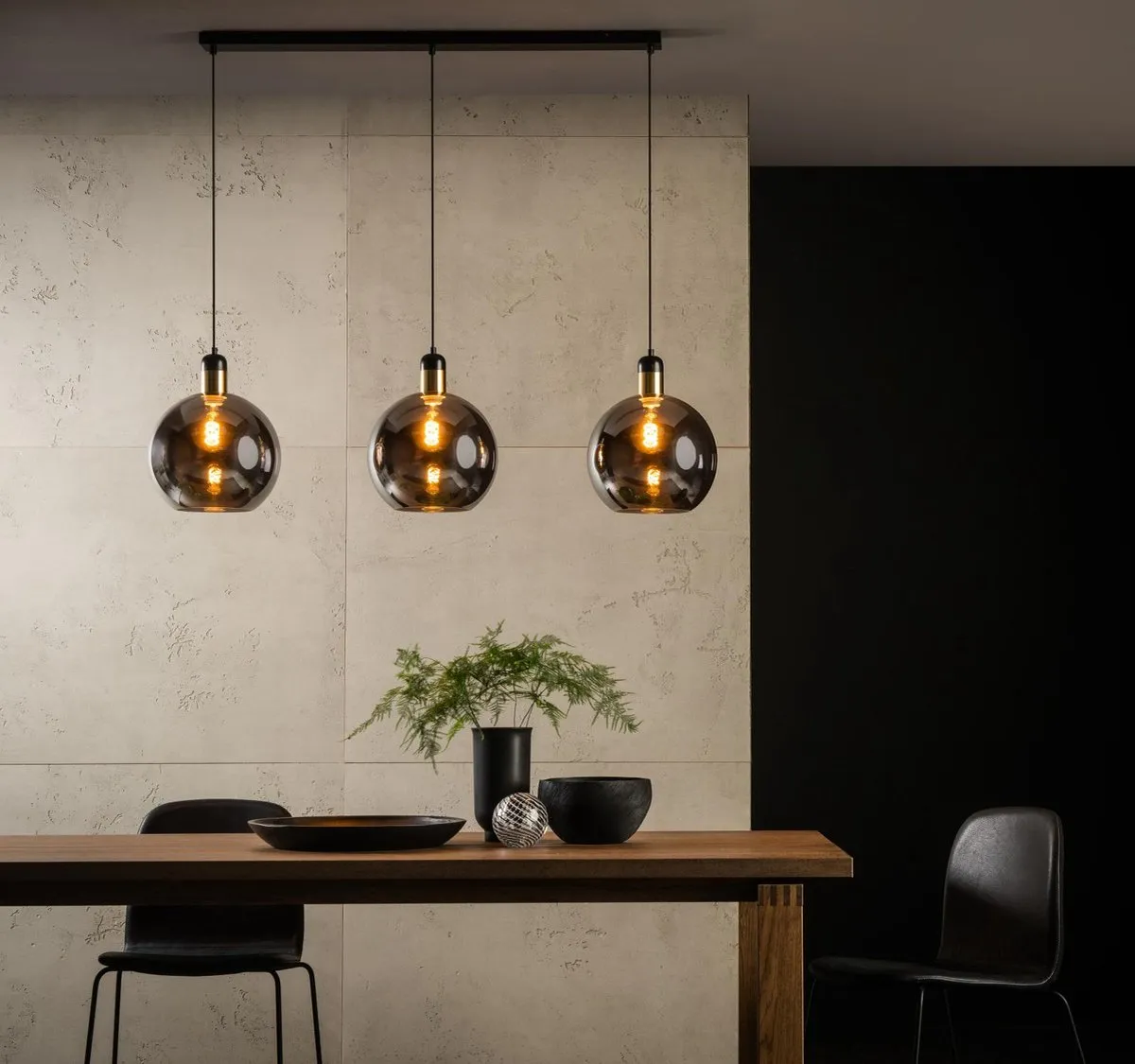 Lucide Julius Hanglamp 3xE27 Fumé