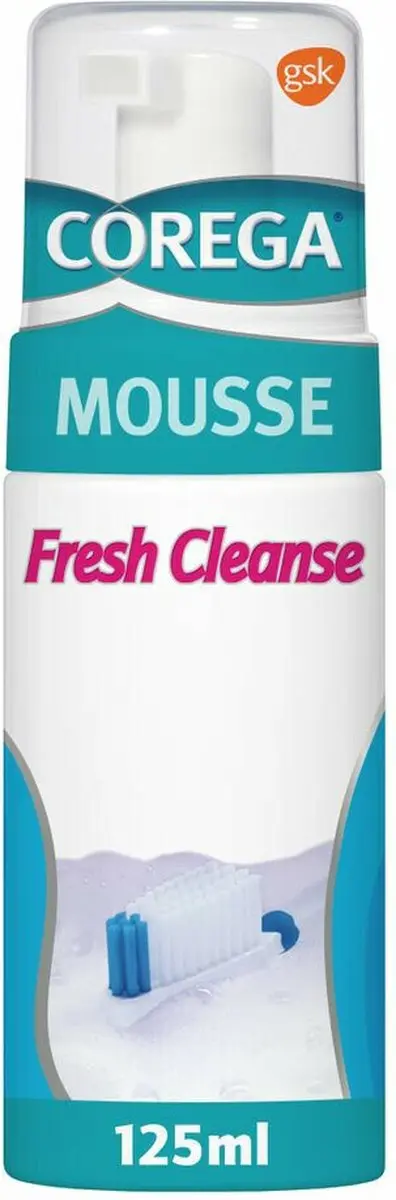 Corega Fresh Cleanse Kunstgebitreiniger Mousse - 12x125ml - afbeelding 6 van 6