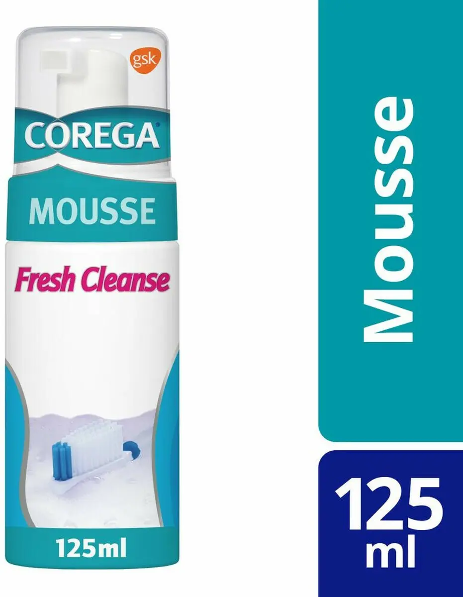 Corega Fresh Cleanse Kunstgebitreiniger Mousse - 12x125ml