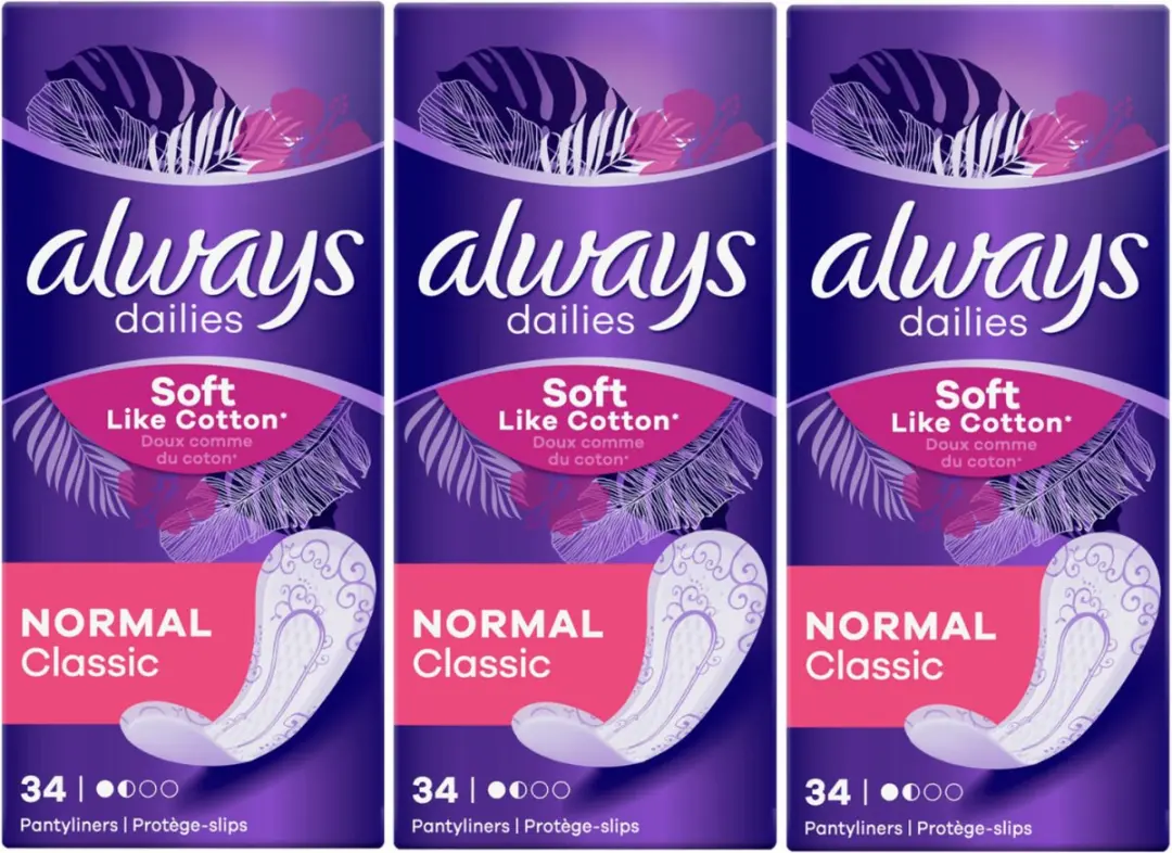 Always Dailies Normal Inlegkruisjes