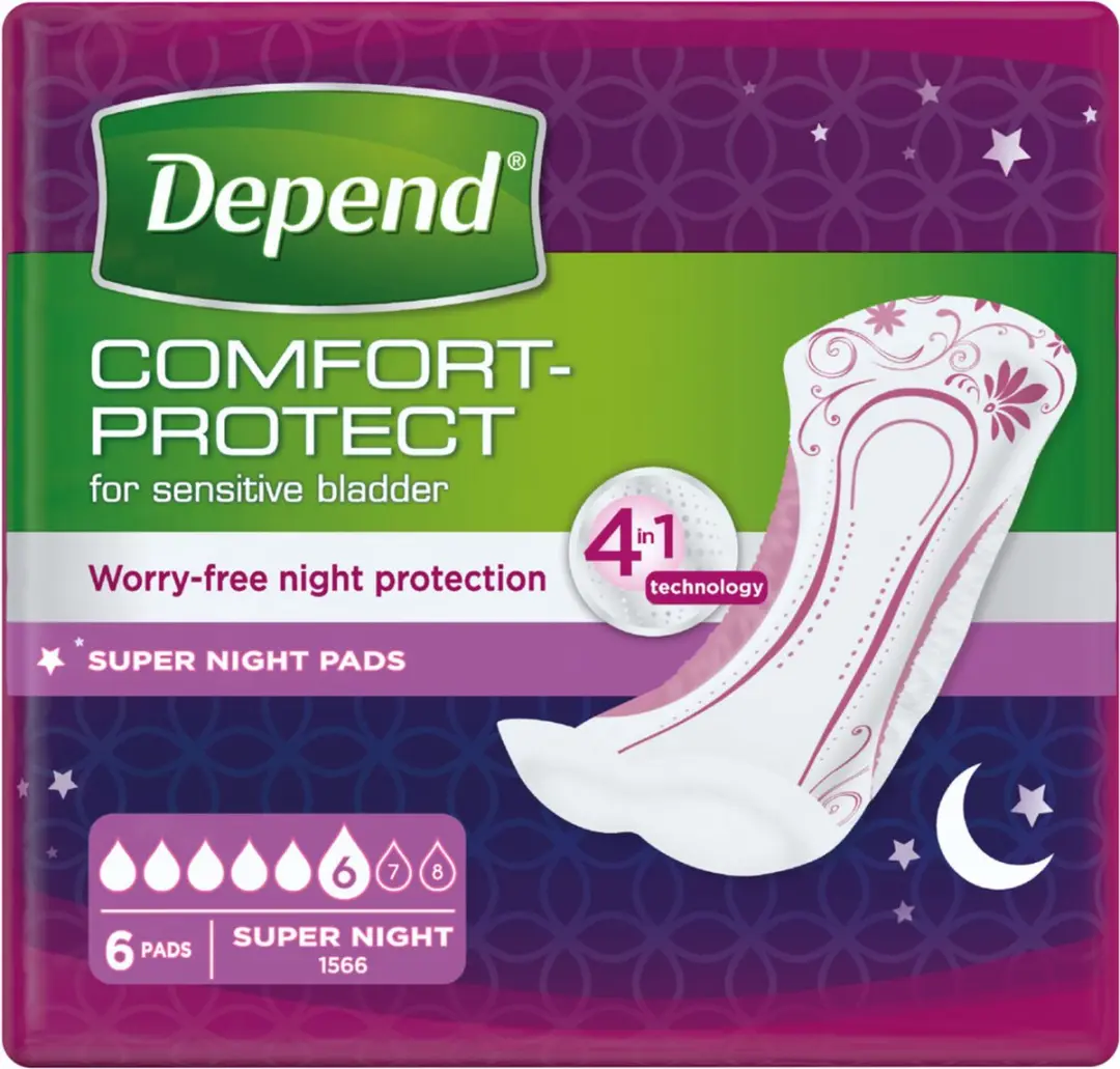 Depend Incontinentieverband Super Plus - 6 Stuks - afbeelding 6 van 6