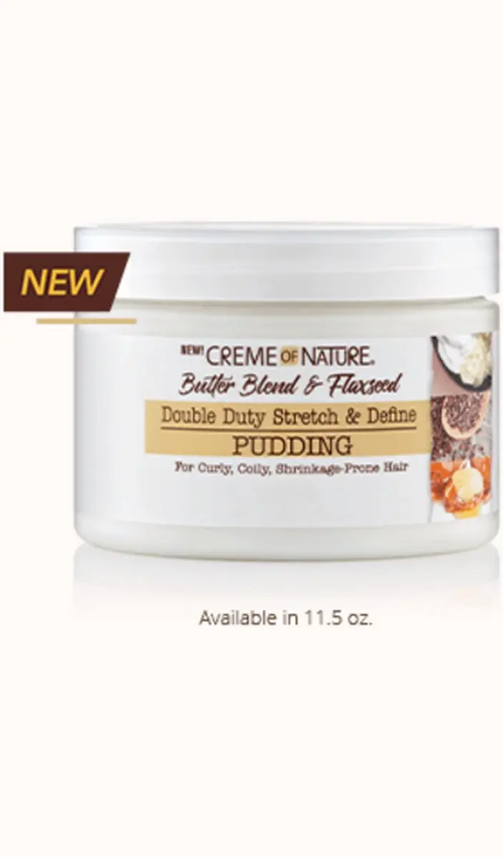 Creme of Nature Butter Blend & Flaxseed Pudding 326ml