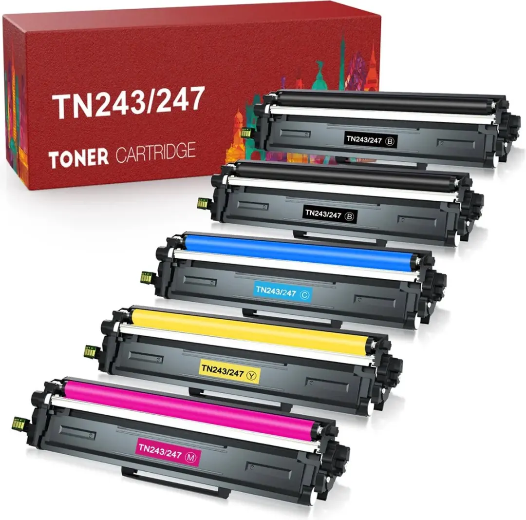 weCare Voordeelset Toners TN-243CMYK 5-pack
