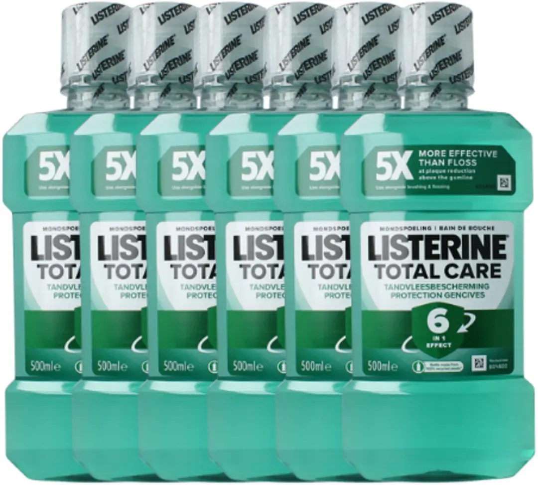 Listerine Total Care Mondwater 6x500ml