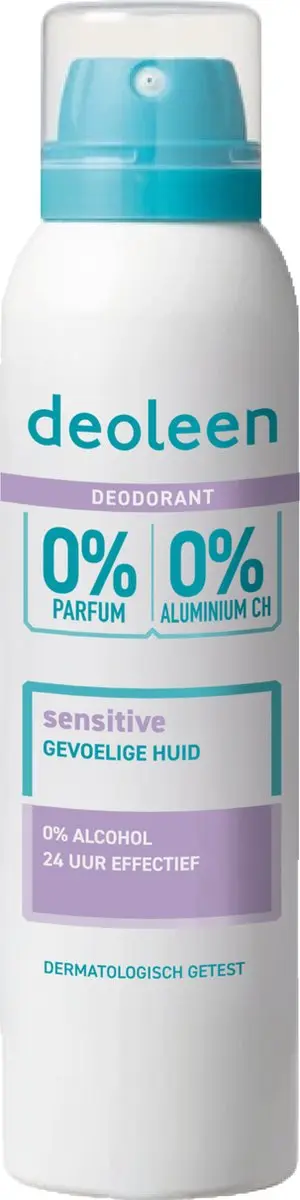 Deoleen 0% Aluminium Deodorant Sensitive 150ml