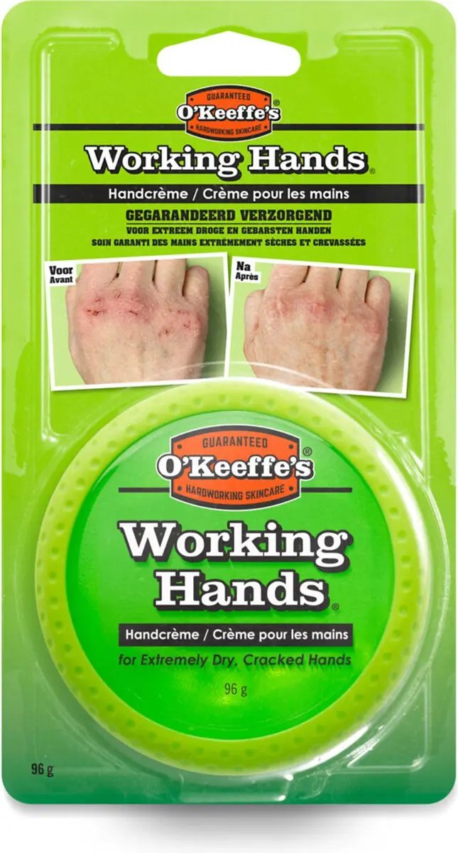 6x O'Keeffe's Working Hands 96 gr